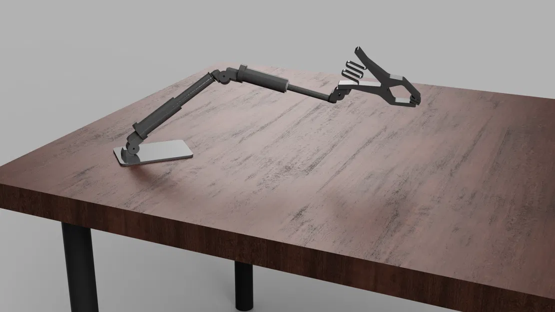 Giá đỡ điện thoại dạng ống lồng - Telescoping Phone Holder v0.1 - Image 9