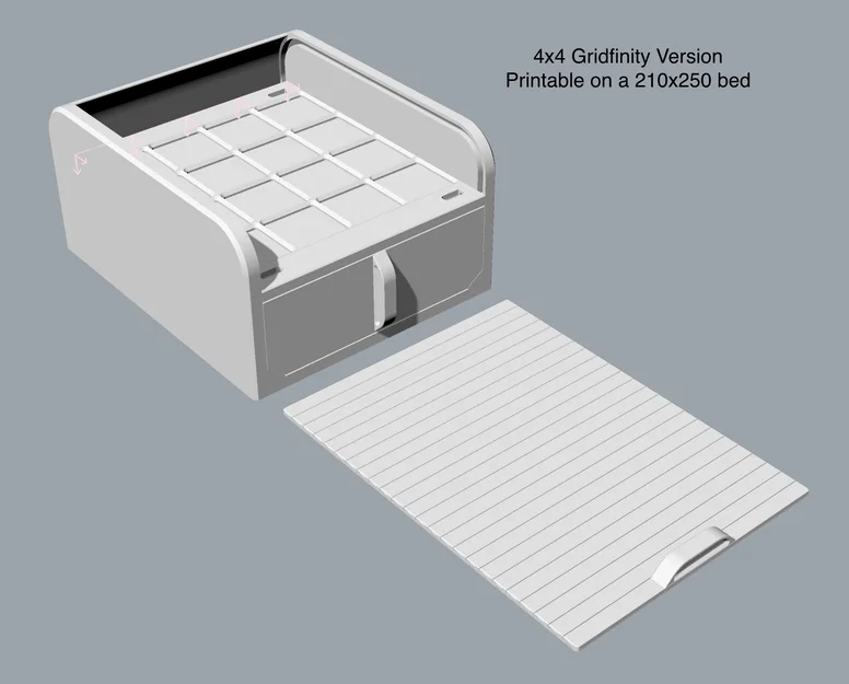 Hộp Tambour Gridfinity Có Ngăn Kéo - Image 4
