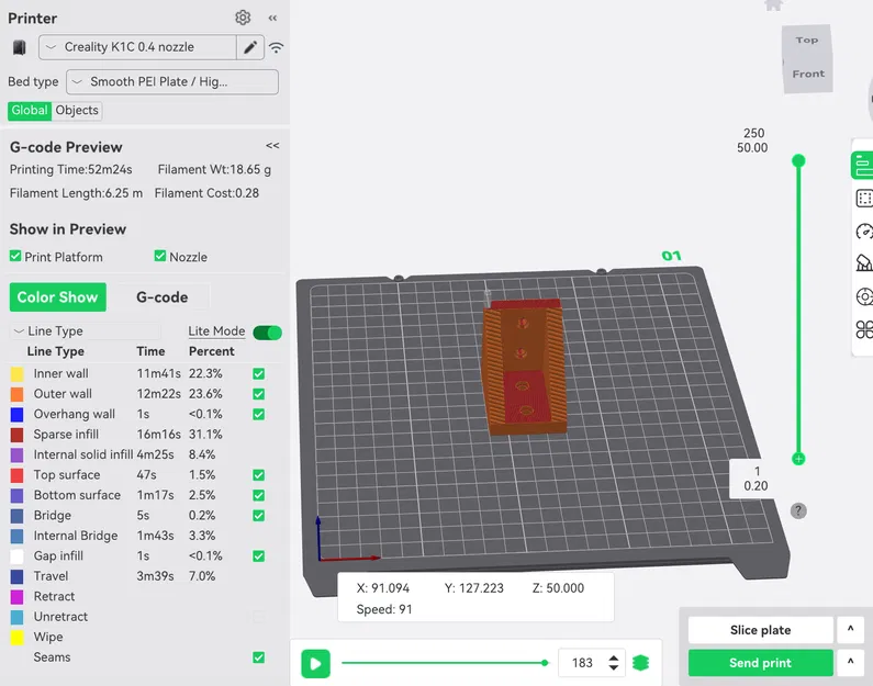 Ke góc vuông 50x50 mm - Image 5
