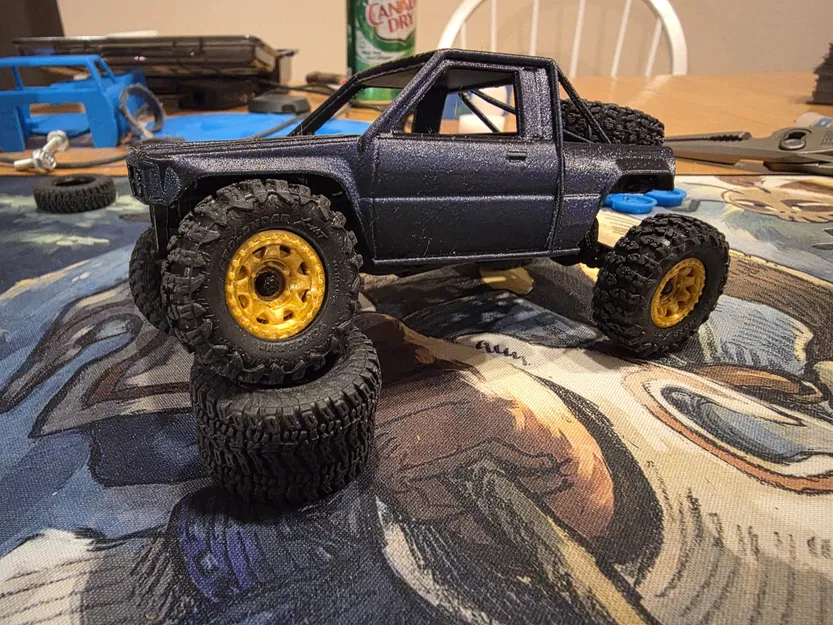 Bánh xe Beadlock SCX30 thực tế cho lốp kích thước tiêu chuẩn (18mm) - Image 1