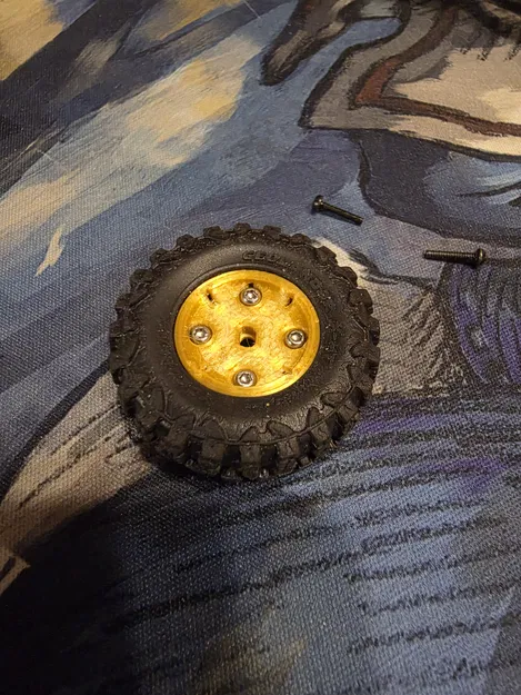 Bánh xe Beadlock SCX30 thực tế cho lốp kích thước tiêu chuẩn (18mm) - Image 3