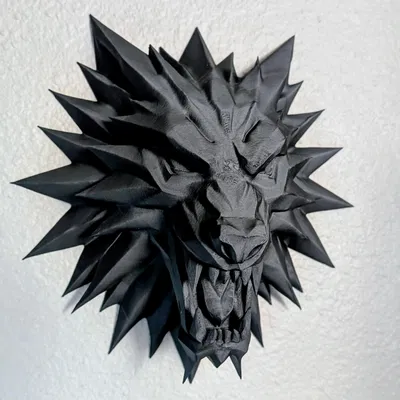 Tượng Sói Đen Blackthorn