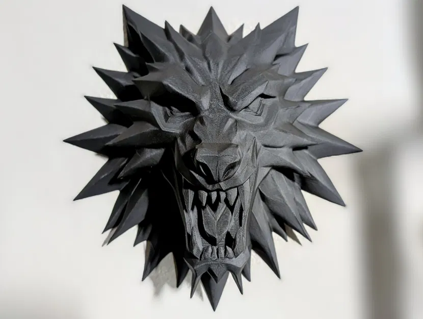 Tượng Sói Đen Blackthorn - Image 2