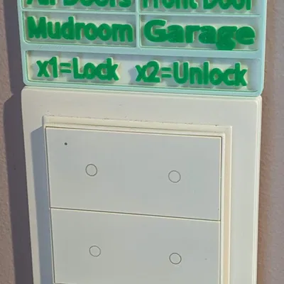 Nhãn Nút Aqara Opple 4 Nút