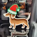 Móc Treo Cây Thông Noel Hình Chó Dachshund - Thumbnail 3