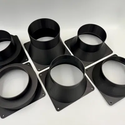 Bộ Chuyển Đổi Quạt 140mm Sang Ống 100mm