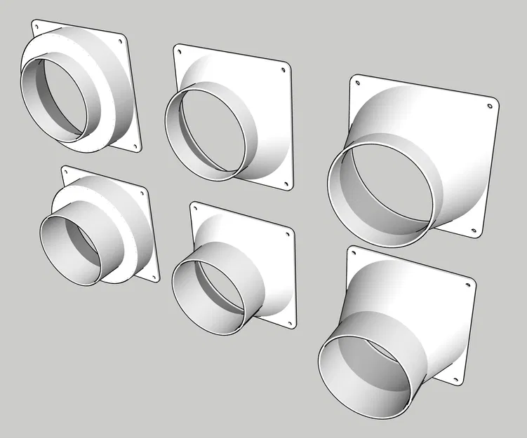 Bộ Chuyển Đổi Quạt 140mm Sang Ống 100mm - Image 2