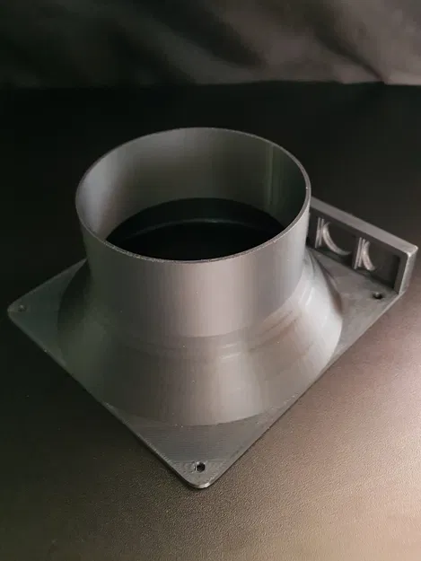 Adapter Quạt PC 140mm Cho Ống 100mm Có Đế Tripod - Image 3