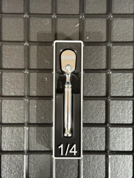 Hộp Đựng Cà Lê Đóng Stubby ICON 1/4" Chuẩn Gridfinity - Image 2