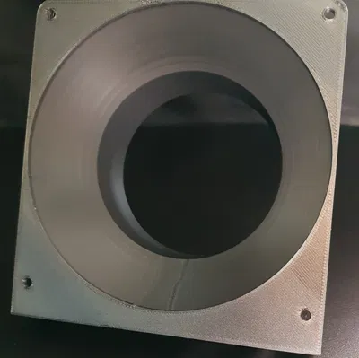 Adapter Quạt PC 140mm Cho Ống 100mm Có Đế Tripod