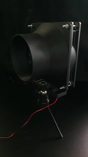 Adapter Quạt PC 140mm Cho Ống 100mm Có Đế Tripod - Image 6