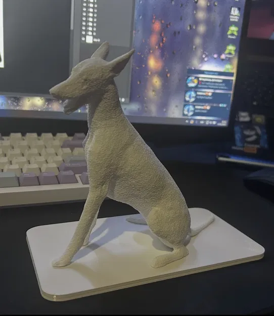 Mô hình để bàn Chó Cirneco - Image 1