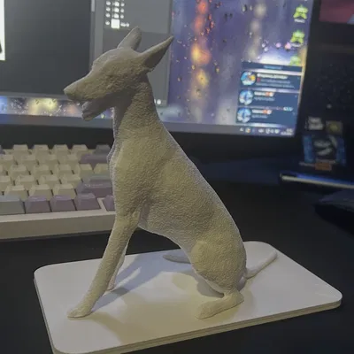 Mô hình để bàn Chó Cirneco