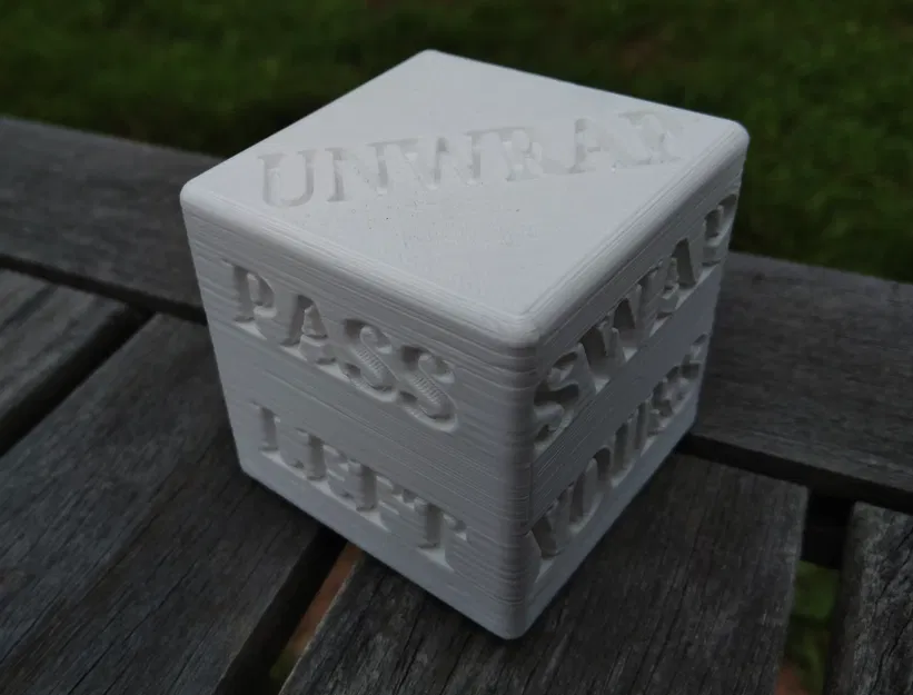 Xúc Xắc Voi Bạch Tượng Tốt Hơn Một Màu Sáu Mặt - Image 1