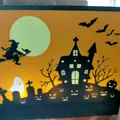 Hộp đèn LED với phong cảnh Halloween thay đổi được - Thumbnail 2