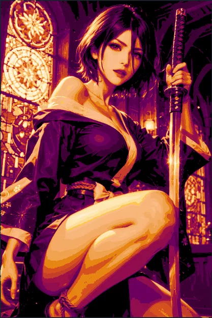 Tư thế Thanh kiếm của Rukia - Image 1