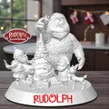 Mô Hình Giáng Sinh Bumble Star Rudolph Người Tuyết Tuần Lộc - Thumbnail 1