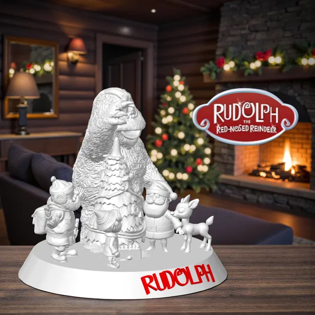 Mô Hình Giáng Sinh Bumble Star Rudolph Người Tuyết Tuần Lộc - Image 4