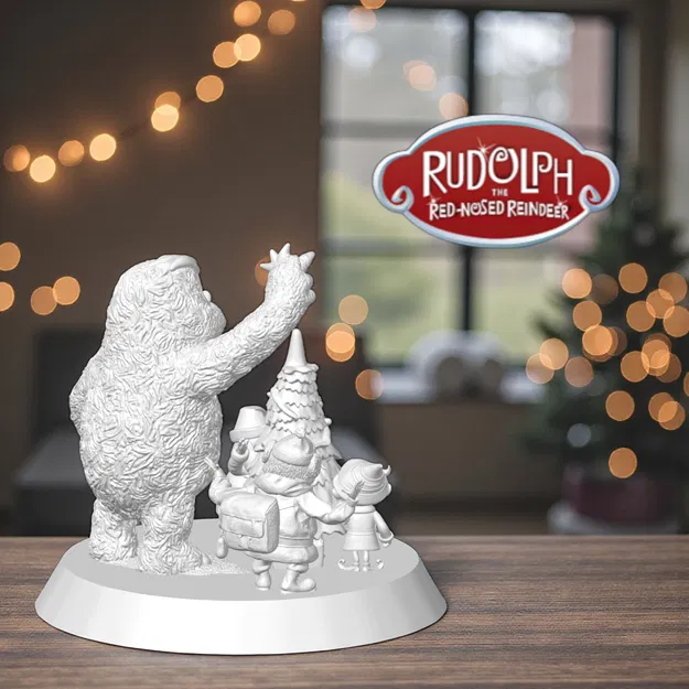 Mô Hình Giáng Sinh Bumble Star Rudolph Người Tuyết Tuần Lộc - Image 5