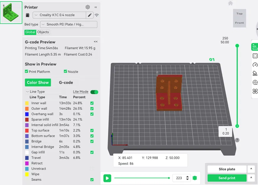 Giá đỡ góc 50×50 mm – Nhiều phiên bản (Bo tròn / Rãnh Vít / Cơ bản) - Image 5