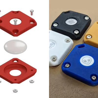 Vỏ Bọc Chìa Khóa AirTag Cứng Cáp