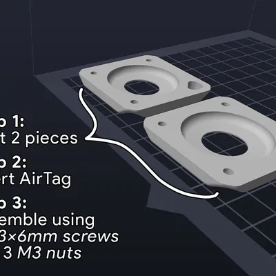 Vỏ Bọc Chìa Khóa AirTag Cứng Cáp