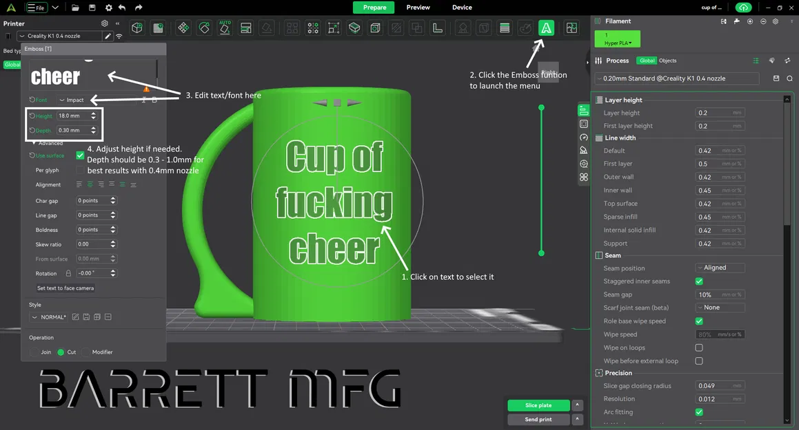 Koozie Giáng Sinh Tùy Chỉnh Được - Image 3