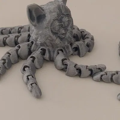 Đồ Chơi Fidget Furby Bạch Tuộc In Place Không Cần Support Dẻo