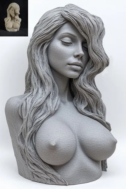 Tượng Ngực Phụ Nữ Gợi Cảm #2 - Image 1