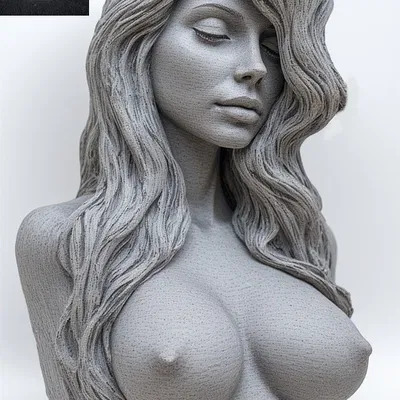 Tượng Ngực Phụ Nữ Gợi Cảm #2