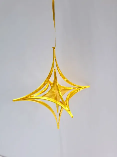 Ngôi Sao Giáng Sinh Có Thể Gấp - In Thành Phẩm (Không Cần Lắp Ráp) - Image 4