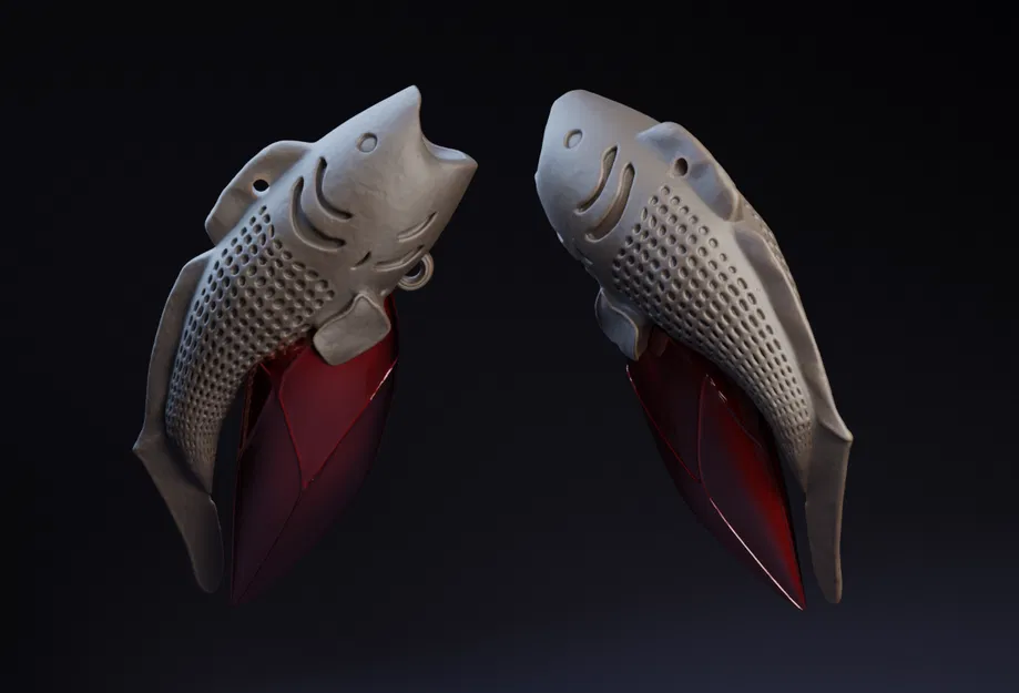 Chậu Trồng Cây Hình Cá Treo - Image 1