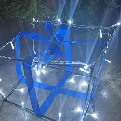 Mô hình Hộp Quà Giáng Sinh Tối Giản / Hình Học