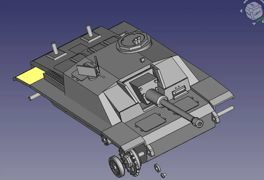 Mô hình StuG III Tỉ lệ 1/20 - Image 7
