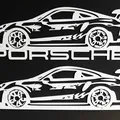 Mô hình 3D Porsche GT3 RS 2DArt - Thumbnail 1