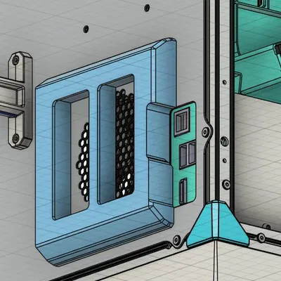 PB Design - Bộ lọc HEPA cho Hệ thống Lọc Buồng nguyên bản của Sovol Zero