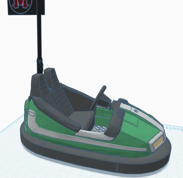 Xe Điện Va Chạm Reverchon Atlanta Tỉ Lệ 1:10 - Image 4