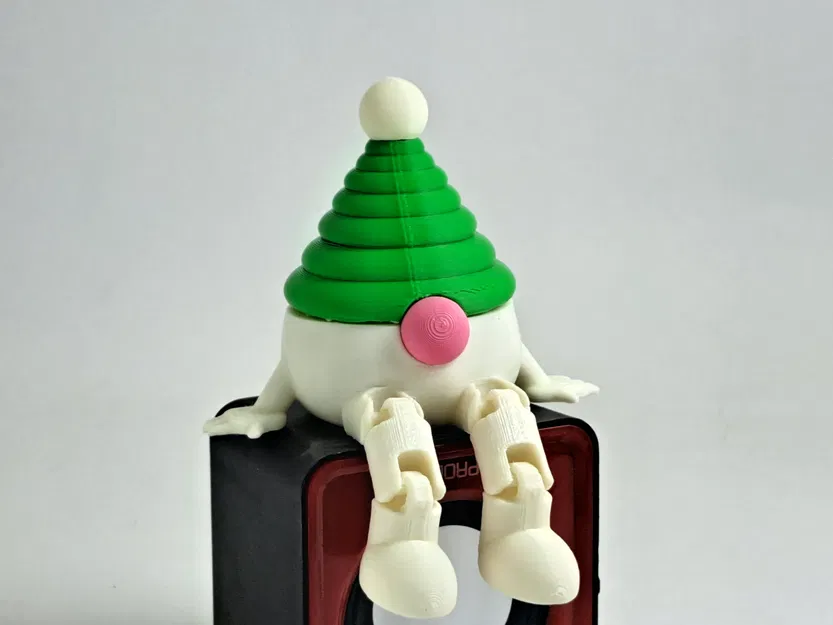 Người Lùn Giáng Sinh Khớp Nối - Ông Già Noel Dễ Thương Không Cần AMS - Image 1