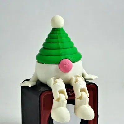 Người Lùn Giáng Sinh Khớp Nối - Ông Già Noel Dễ Thương Không Cần AMS