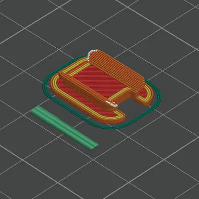 PB Design - Bộ sưu tập Seal - Gioăng ngoài cho buồng Sovol Zero - Dây cảm biến sợi nhựa