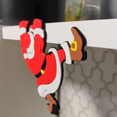 Ông Già Noel Treo Tường/Kệ (Không Cần AMS)