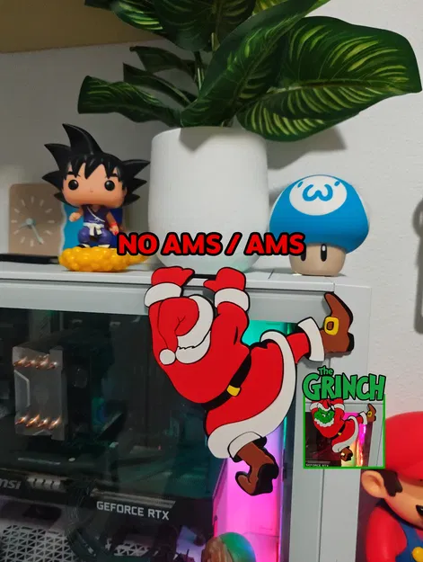 Ông Già Noel Treo Tường/Kệ (Không Cần AMS) - Image 4