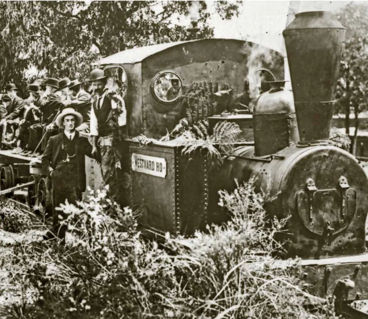 Mô hình đầu máy ERTL mini Westward Ho - Image 2