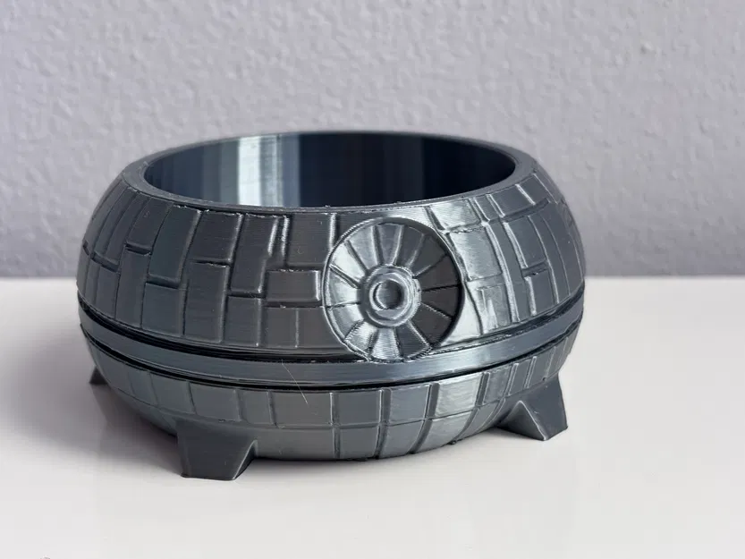 Hộp Đựng Đồ / Chén Trang Trí Death Star Cũ - Image 2