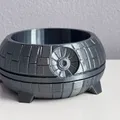 Hộp Đựng Đồ / Chén Trang Trí Death Star Cũ - Thumbnail 2