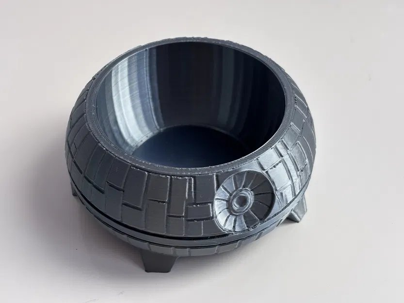 Hộp Đựng Đồ / Chén Trang Trí Death Star Cũ - Image 3