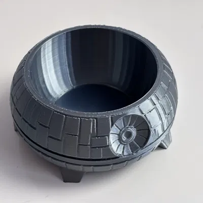 Hộp Đựng Đồ / Chén Trang Trí Death Star Cũ