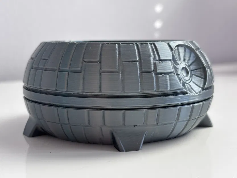 Hộp Đựng Đồ / Chén Trang Trí Death Star Cũ - Image 4