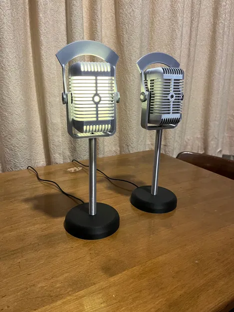 Đèn Micro Kiểu Cổ (Các Bộ Phận) - Image 1