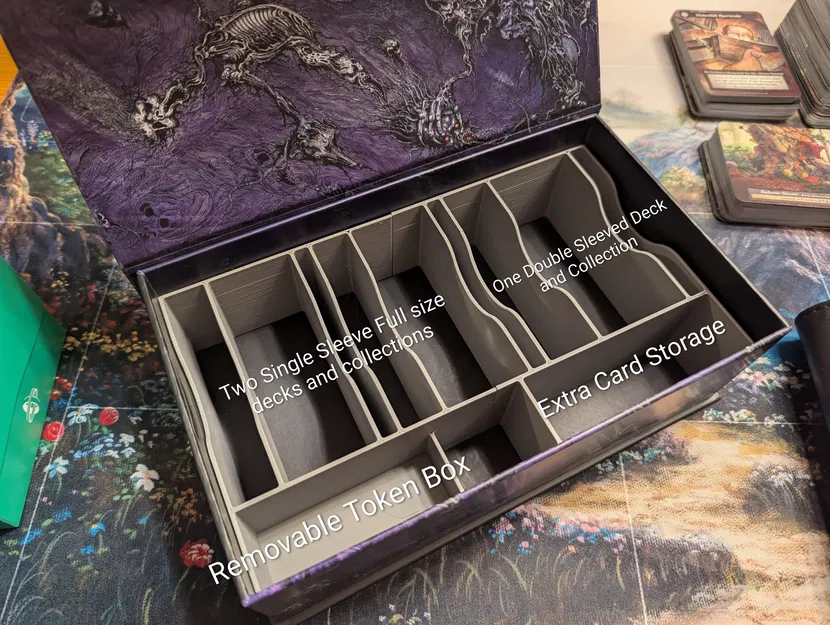 Hộp Đựng Bài Gothic Contested Realms - Version Nâng Cấp - Image 3